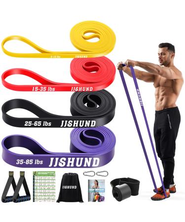 Resistance Bands Pull Up Assistance Bands Pull Up Bands Exercise Bands for Men Women Workout Bands for Working Out Muscle Strength Training Body Stretching yellow red black purple