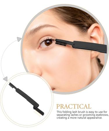 NOLITOY Folding Eyelash Comb Lash Separator Brow Dual Sided Lash Mascara Applicator for Women - Buy Online on SooperMarket.com