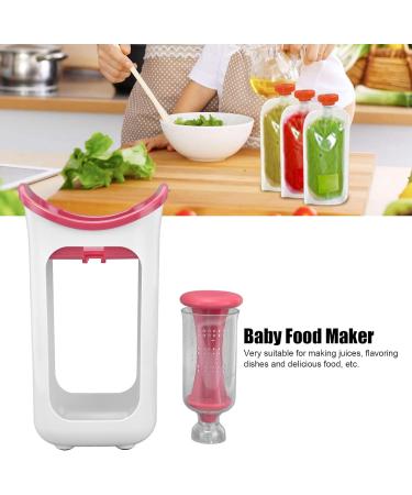 Highly Durable Baby Food Masher - Easy to Clean Blender for Home, School, and Camping (Red) - Buy Online on SooperMarket.com