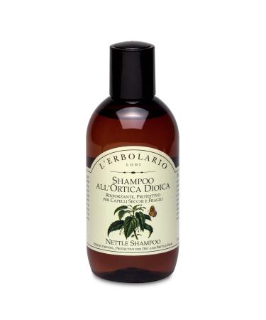 L'Erbolario Nettle Dioica Shampoo - Leaves Hair Volumized - Promotes Strong Roots and Ends - Protects Hair from Climate Damage - Suitable for Dry and Fine Hair - Paraben and Silicone Free - 6.7 oz