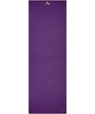 Aurorae Ultra Super Sized Yoga Mat - 78 x 26 x 1/4 - Non Slip Rosin & Carry Strap - Burgandy - Buy Online on SooperMarket.com