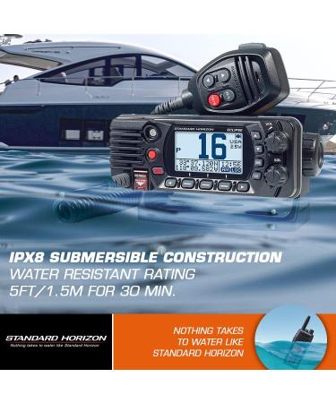 Standard Horizon GX1400B VHF Radio - Basic Black Small - Buy Online on SooperMarket.com
