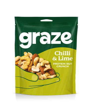Graze Protein Chilli&Lime Vegan Mixed Nuts Snack 100g