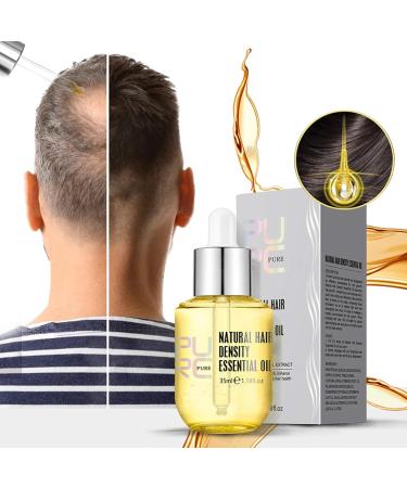 Natural Hair Density Essential Oil Hair Regrowth Essential Oil Natural Hair Growth Oil Hair Growth Serum Anti Hair Loss Serum for Thinning Hair 35ml - Buy Online on SooperMarket.com