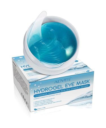 SBHEANGBA 30 Pairs Collagen Eye Mask Under Eye Mask Hyaluronic Acid Moisturizing Eye Mask Under Eye Patches for Puffy Eyes Dark Circles Eye Bags Anti Aging and Anti Wrinkles Eye Treatment Mask Blue