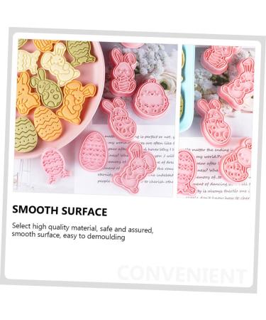 Alipis 8pcs Easter Cookie Cutters 3D Gummies Candle Mold Silicone Baking Mold Dessert Making Mold Baroque Easter Party Decorations Dessert Baking Mold Kids Tools DIY Frosting Pp - Buy Online on SooperMarket.com