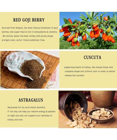 Goji Berry Cuscuta Health Tea - Chinese Wolfberry And Dodder Seed Health Tea Wolfberry Cuscuta Health Tea Chinese Liver Care Tea Men'S Essentials Five Flavors Goji Berry Tea Individual Tea Bag (2 Box) - Buy Online on SooperMarket.com