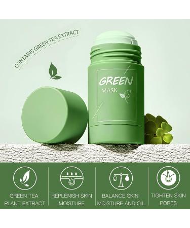 Anguishil Green Tea Mask Stick - Deep Cleanse & Oil Control for All Skin Types (1 PCS) - Buy Online on SooperMarket.com