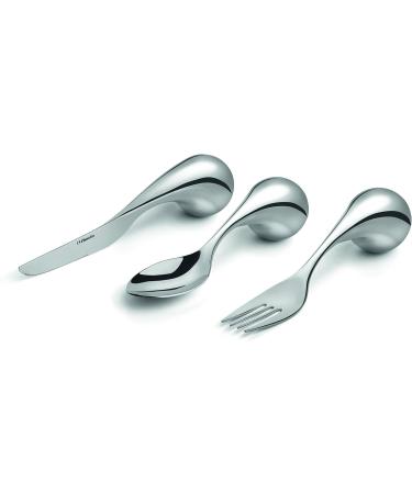 AMEFA Integral Spoon for Disabilities & Seniors | Ergonomic Aid Cutlery with Spherical Grip | Dishwasher Safe | 14.5 cm - Buy Online on SooperMarket.com