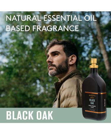 Barrel and Oak - Natural Fragrance Cologne Cologne for Men Eau de Cologne Essential Oil-Based Scent Warm Oak & Spicy Bergamot Subtle Earthy Fragrance Paraben & SLS Free (Black Oak 2.7oz) - Buy Online on SooperMarket.com
