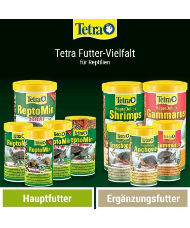 Tetra ReptoMin Energy Turtle Feed - Nutrient-Rich Premium Formula with Krill & Shrimp 250ml (Pack of 2) - Balanced Diet for Healthy Turtles - Buy Online on SooperMarket.com