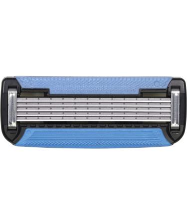 Amazon Basics 5-Blade Razor Refills for Men - 12 Cartridges with Dual Lubrication and Precision Trimmer - Buy Online on SooperMarket.com