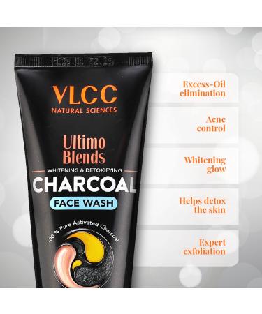 Buy VLCC Ultimo Blends Charcoal Face Wash - 100 ml | Best International Shipping - Buy Online on SooperMarket.com