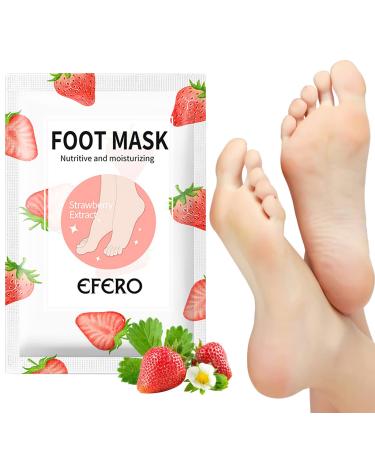Yueci footmeast strawberry foot mask dead skin Schwielen foot care horny heels foot mask 1 pair of cornea socks baby foot foot corneal socks