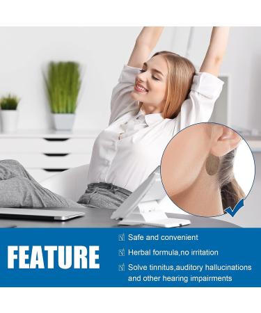 Tinnitus Relief Patches - Herbal Formula for Ringing Ear Care and Pain Relief - Buy Online on SooperMarket.com