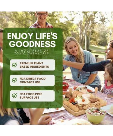 Wood Master's Secret 3-in-1 Cutting Board Oil, Conditioner & Sealer - Food Contact Safe | Restores, Conditions & Protects | Lasts Up To 3 Years | Zero Toxic Mineral Oil | 8 oz - Buy Online on SooperMarket.com