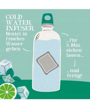 Cupper Bio Cold Water Infusers - Mint & Citrus | 10 Eco-Friendly Fairly Traded Cold Brew Tea Bags - Buy Online on SooperMarket.com