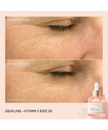 Buy BIOSSANCE Mini Squalane + Vitamin C Rose Firming Oil 0.5 Fl Oz - Best Anti-Aging Skincare for Glowing Skin - International Shipping Available - Buy Online on SooperMarket.com