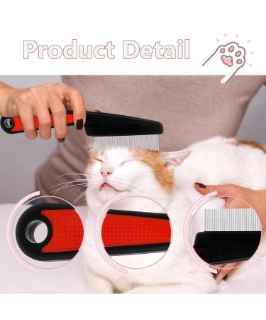 5 Pack Flea Comb for Cats & Dogs | Effective Lice & Flea Removal | Professional Pet Care Comb - Buy Online on SooperMarket.com