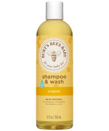 Burt's Bees Baby Shampoo & Wash Original Tear Free Baby Soap - 12 Ounce Bottle