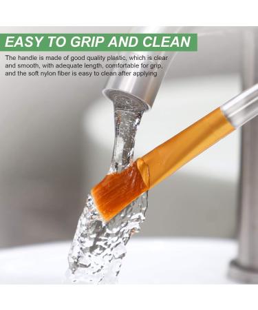 6 Pieces Facial Mask Brushes Soft Face Mask Brush Applicator Makeup Brushes Facial Application Brush Cosmetic Tools with Clear Plastic Handle for Skin Care Mask Applicator Tools - Buy Online on SooperMarket.com