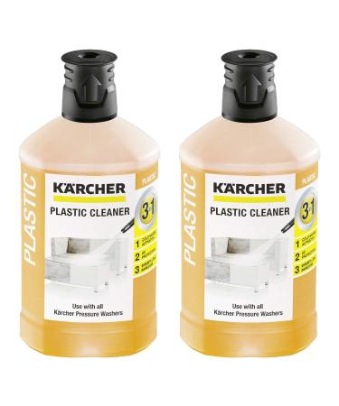 2 x K rcher RM 613 plastic cleaner 1000 ml