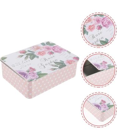 HOLIDYOYO Slide Top Tin Containers - Rectangular Metal Organizer for Lip Balm, Candies, Jewelry, Crafts - Empty Tin Box with Push-pull Sliding Cover - Buy Online on SooperMarket.com
