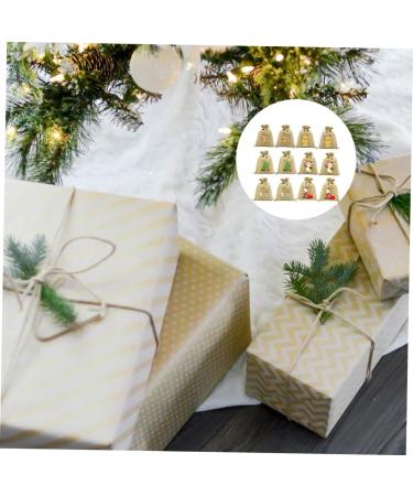 KOMBIUDA 12pcs Christmas Drawstring Bag Candy Bags Burlap Lovely Bags Hold Accessories Bag Storage Bag Pocket - Buy Online on SooperMarket.com