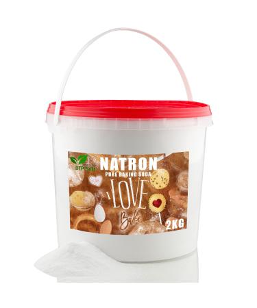 Sodium Bicarbonate (Baking Soda) E500 - 2kg Bucket | Premium Quality Sodium Hydrogen Carbonate for Baking & Cleaning - International Shipping Available - Buy Online on SooperMarket.com