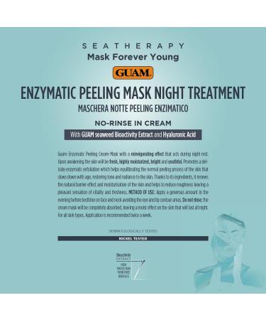 GUAM SeaTarity Enchy-Peeling Nock Mask - Gennete Peeling & Care Rinsing-Free Made in Italy 75ml - International Shipping Available - Buy Online on SooperMarket.com