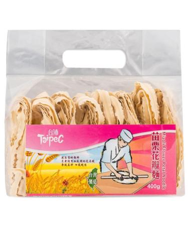 Taipec Miaoli Flower Petal Noodles 400g - Taiwanese Chinese Asian Food Snacks Vegan Pack of 1
