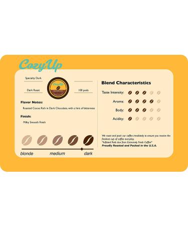 CozyUp Dark Roast Single-Serve Coffee Pods for Keurig K-Cup Brewers - 100 Count - Buy Online on SooperMarket.com