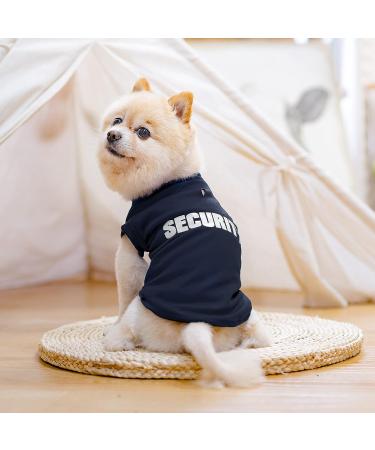 BINGPET Soft Cotton Dog Shirt - Lightweight Puppy Tank Top for Summer - Medium Black (Chest 18.1in) - Buy Online on SooperMarket.com
