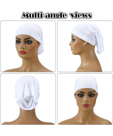 6 Pieces Unisex Spandex Dreadlocks Bands Elastic Long Hair Dreads Head Wraps Braids Bonnet Tubes Solid Colors Tube Headbands Dreadlocks Hair Wraps for Men Women Hair 6 Colors (Classic Color) - Buy Online on SooperMarket.com
