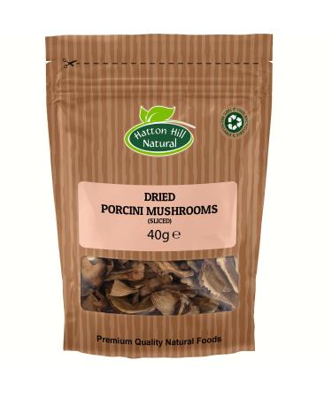 Dried Porcini Mushrooms Sliced 40g by Hatton Hill - Free UK Delivery