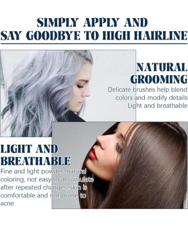 Supersize Color Fibers with Refill Set Colored Hair Thickener Temporary Hair Color for Root Touchup with Hair Thickening Fibers Unisex (grey) - Buy Online on SooperMarket.com