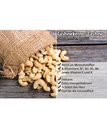 Buy Natural Raw Cashew Kernels 500g - Unsalted Whole Nuts for Healthy Snacks | Premium Quality | International Shipping Available - Buy Online on SooperMarket.com