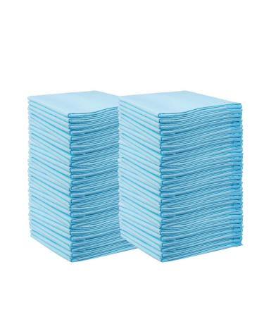 Baby Disposable Changing Pad, 100 Count Thicken and High Absorb Incontinence Changing Pad with Breathable, Waterproof, Soft Non-Woven Fabric, Underpad 13X18 inch- Extra Thick