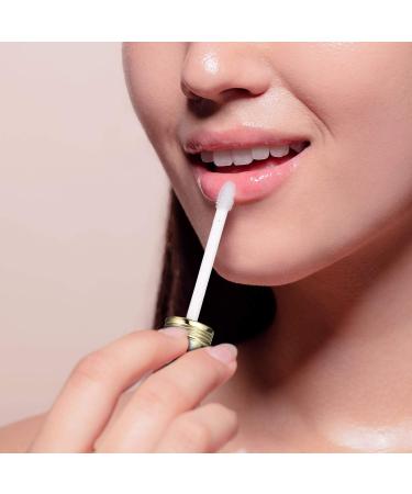 12-Piece Clear Pencil Shaped Lip Gloss Tubes | 5ml Mini Refillable Bottles with 3ml Dropper for DIY Makeup | Travel-Friendly Lip Oil Containers - Buy Online on SooperMarket.com