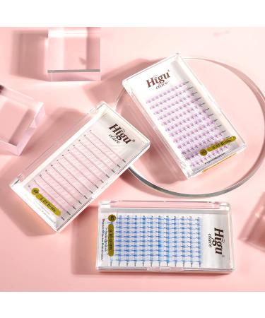 Pink 6D Colored Premade Fans Lash Extensions | Short Stem Pointy Base | Volume Fans | 0.07 D Curl | Mix 8-15 | Eyelash Extensions - Buy Online on SooperMarket.com