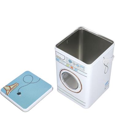 Shipenophy Powdered Laundry Detergent Container Powder Detergent Container Washing Machine Modeling Multifunctional with Lid for Storage - Buy Online on SooperMarket.com