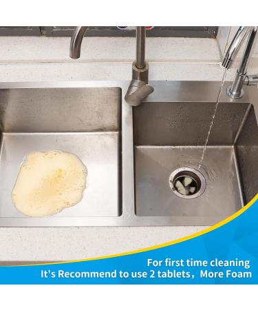 NATRUTH Garbage Disposal Cleaner Deodorizer Tablets 24 Pack - Lemon Fresh Formula Disposer Freshener Natural Kitchen Drain Cleaning Tablet - Buy Online on SooperMarket.com