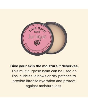 Jurlique - Rose Love Balm - Lips Cuticles & Dry Patches - Soothes Hydrates Provides Antioxidant Protection Protects Against Moisture Loss - Natural Ingredients - All Skin Types - 15ml - Buy Online on SooperMarket.com