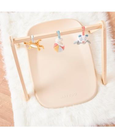 Nattou Soft PU Foam Changing Mat Washable 50x70 cm Softy Beige Model 2024 | Buy Now for International Shipping - Buy Online on SooperMarket.com