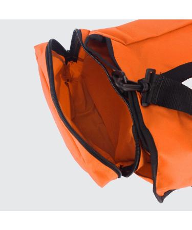 Fully Stocked EMT Trauma Bag with Tourniquet, Chest Seals, and First Aid Supplies - Orange - Buy Online on SooperMarket.com