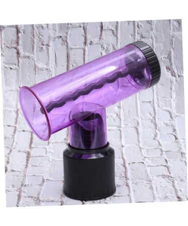 Mikinona Nozzle for Hair Dryer Hair Dryer Nozzle Hair Dryer Connectors Hairdressing Curlers Purple - Buy Online on SooperMarket.com