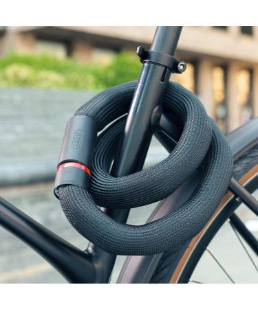 Buy Abus Goose Lock - Flexible 6mm Hardened Steel Bicycle Lock with Key 110cm - Rattling-Free & Secure | International Shipping Available - Buy Online on SooperMarket.com
