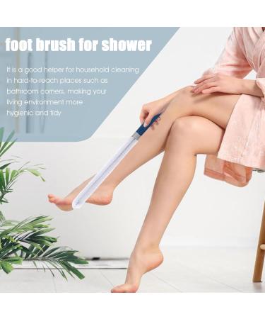 Toseky Foot Scrubber Brush Reusable Bendable Foot Toe Scrubber Brush Gentle Dirt Removal Toe Brush for Seniors Elderly Disabled Men and Women - Buy Online on SooperMarket.com