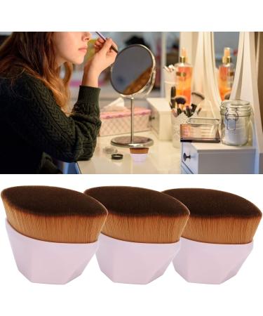 Foundation Brushes Makeup Brushes Fiber Hair for Micro Baking for Makeup Setting(Pink) - Buy Online on SooperMarket.com