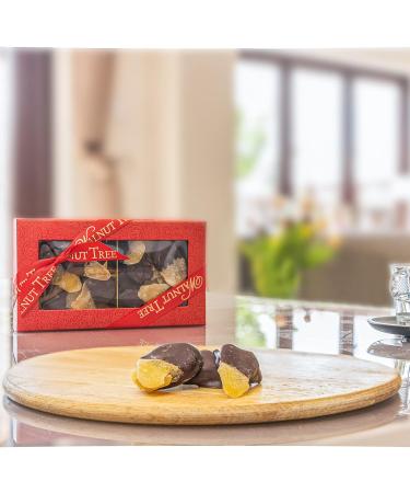 Walnut Tree | Spicy Ginger slices half dipped by hand in a rich Dark Chocolate | Suitable for Vegan Vegetarian and Gluten Free Diets | 200g Ginger 200g - Buy Online on SooperMarket.com